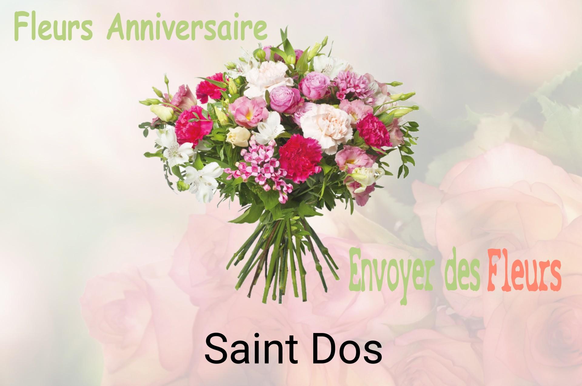 Bouquet de fleurs d’anniversaire livré à Saint-Dos