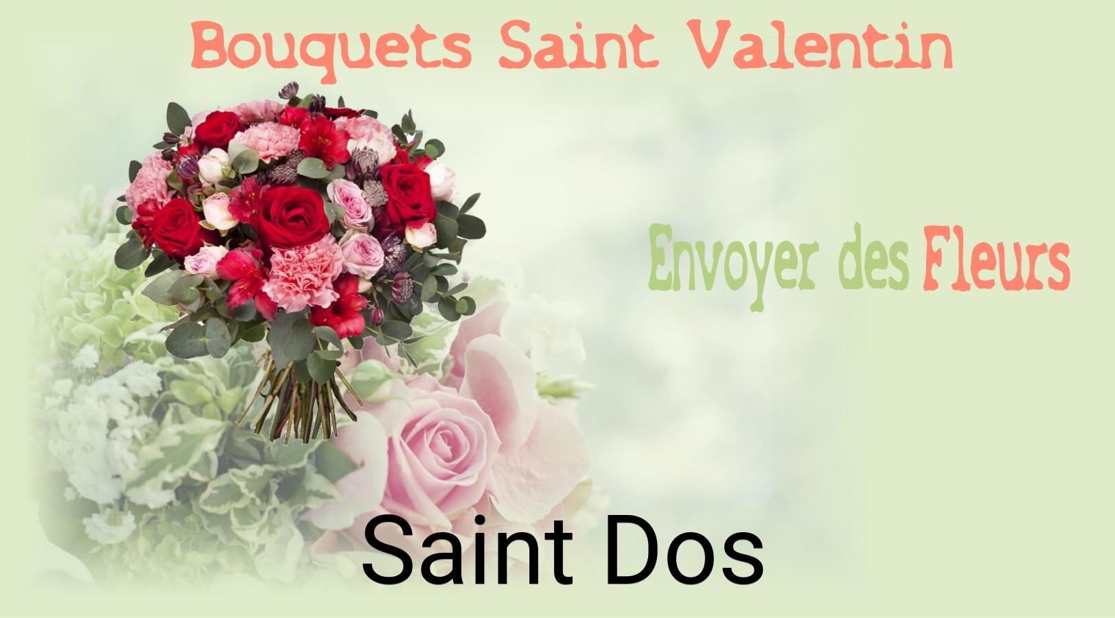 Roses de Saint-Valentin livrées à Saint-Dos